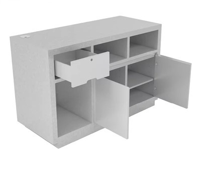 Vitrine v kiosk Jewellery Mall
