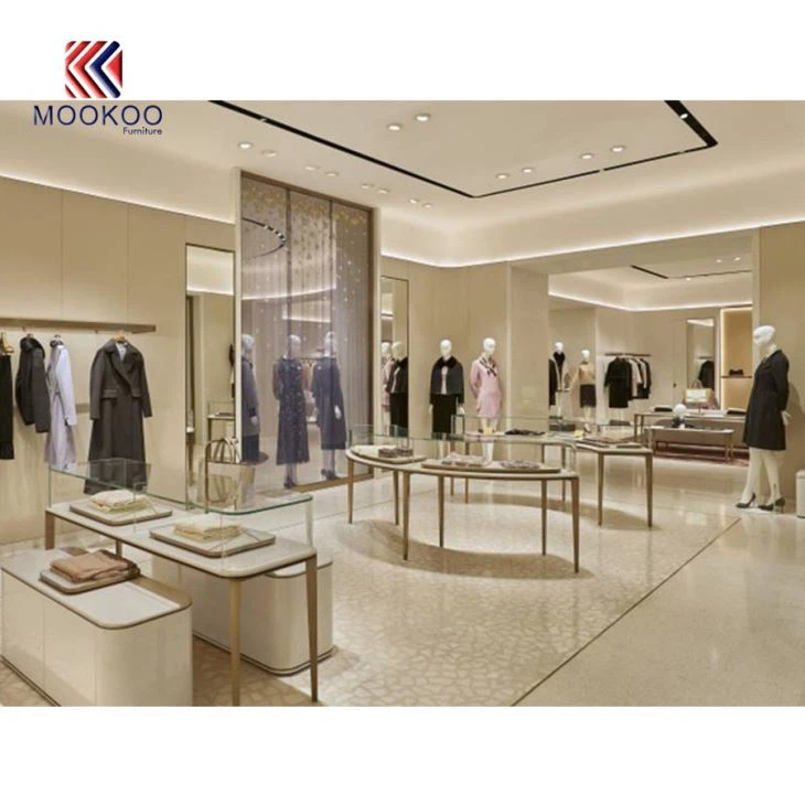 High End Dress Shop Display Decoration Clothing Store Furniture From CHINA MOOKOO