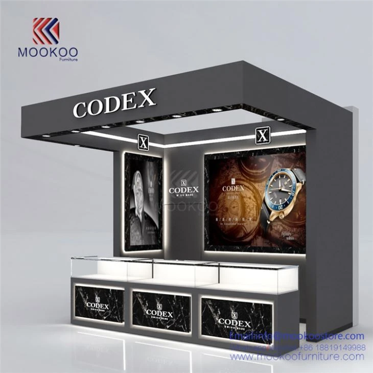 Watch Showcase kiosk za nakupovalno središče