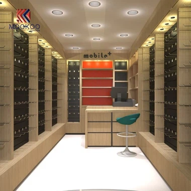 Lesena stojala za dodatke za telefon