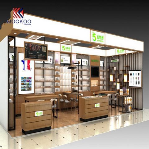 Kozmetični zaslon dekoracijo Store design