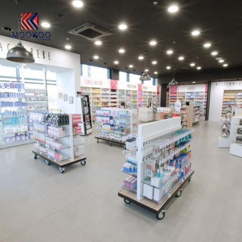 Pohištvo za prikazovanje lekarne po meri modernega sloga